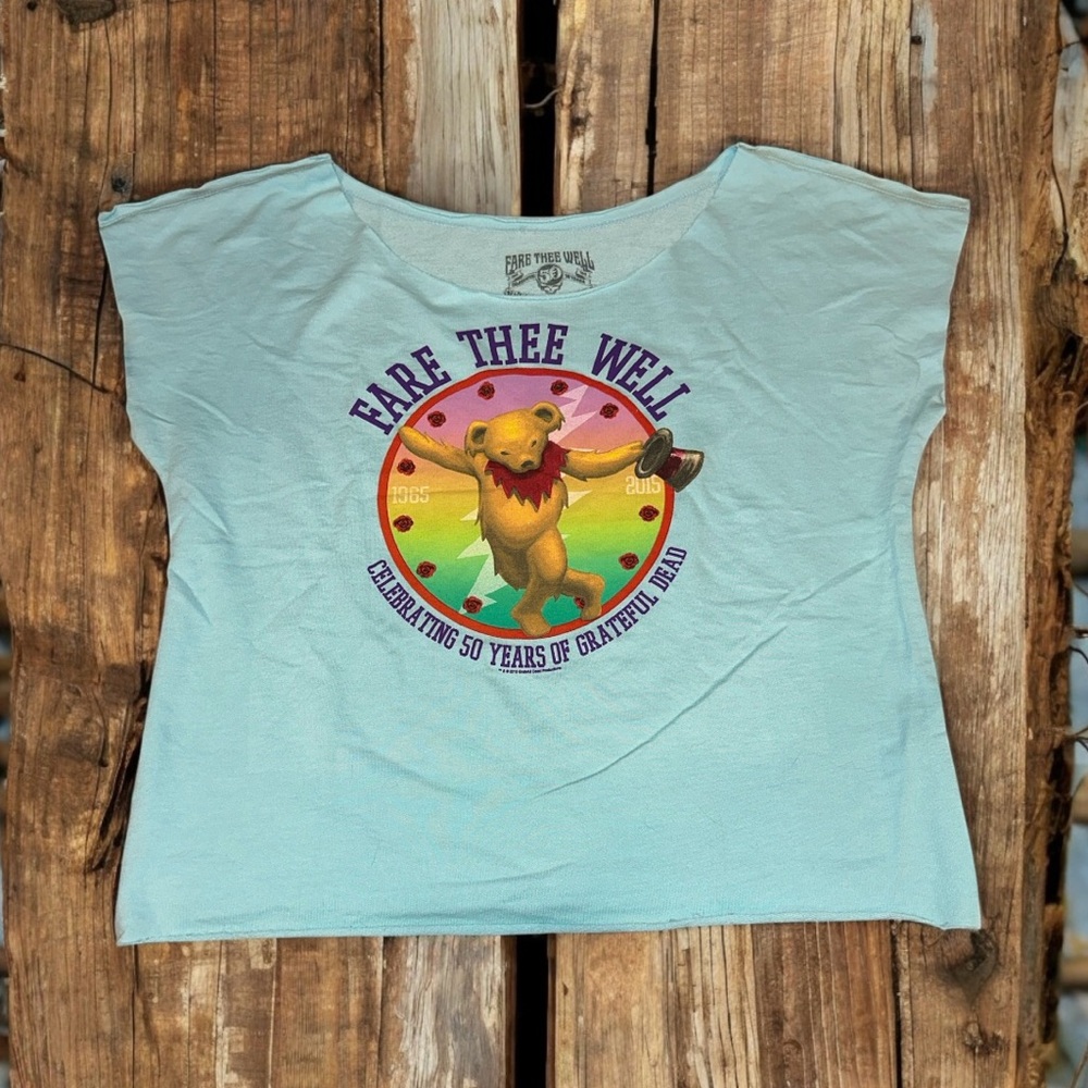 Grateful Dead 2015- 50 Years Anniversary - “Fare Thee Well” t-shirt NWOT